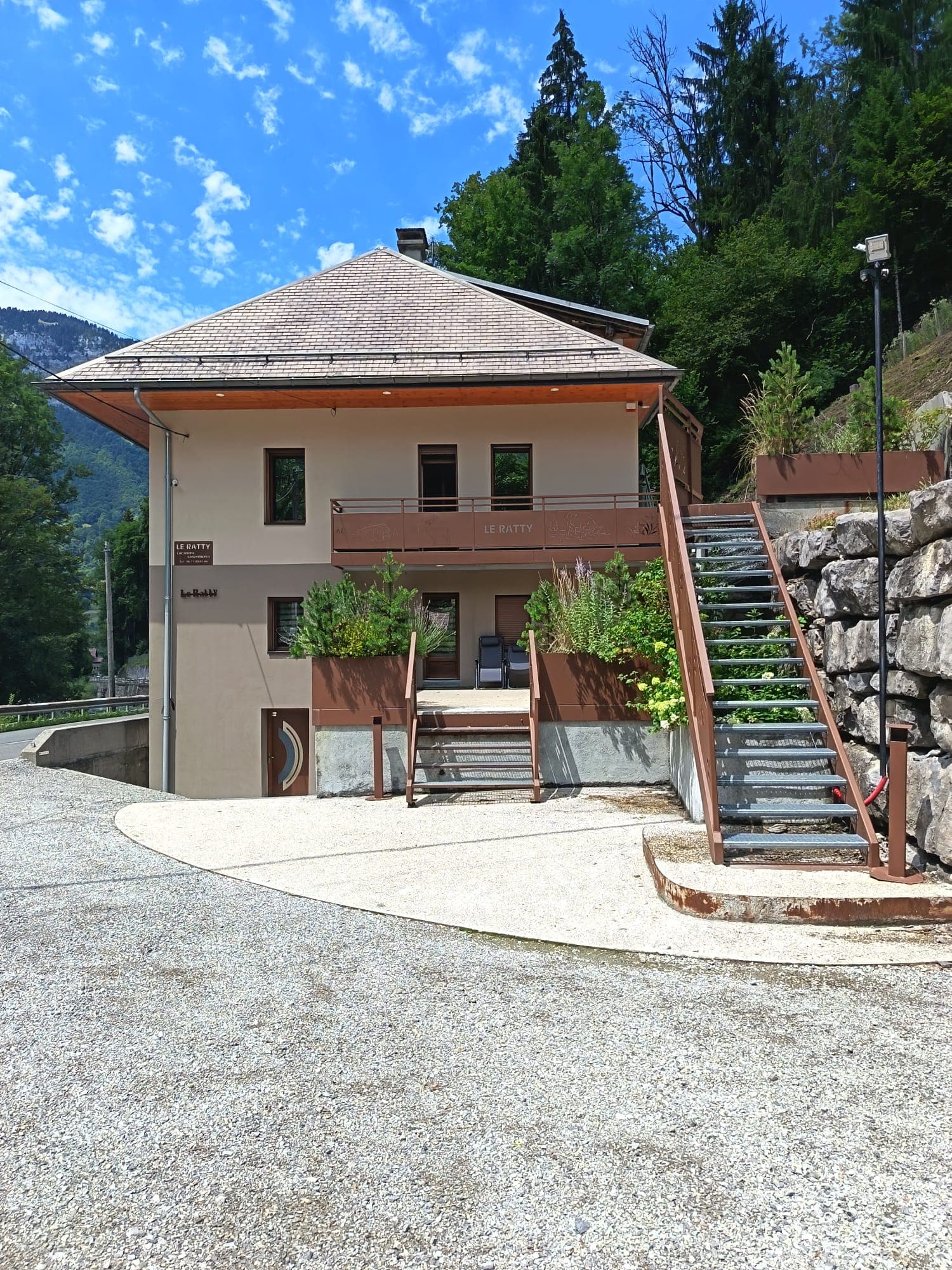 La maison Le Ratty à Entremont, Haute-Savoie